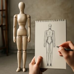 Croquis drawing and sketch house techniques