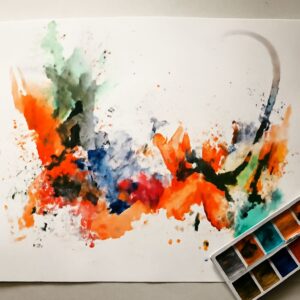 A beautiful display of watercolor backgrounds with roses watercolor and innovative watercolor wood effects