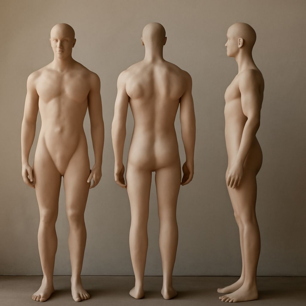 Fashion model sketch and vintage fashion illustration with liver and kidney anatomy models