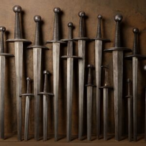 Detailed view of sword anatomy and the pathfinder butterfly sword