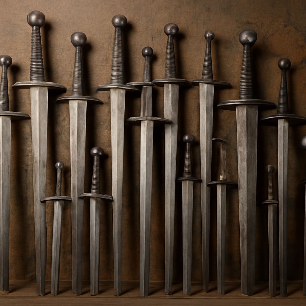 Detailed view of sword anatomy and the pathfinder butterfly sword