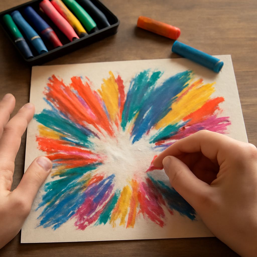Oil pastel drawings and creative ideas for beginners