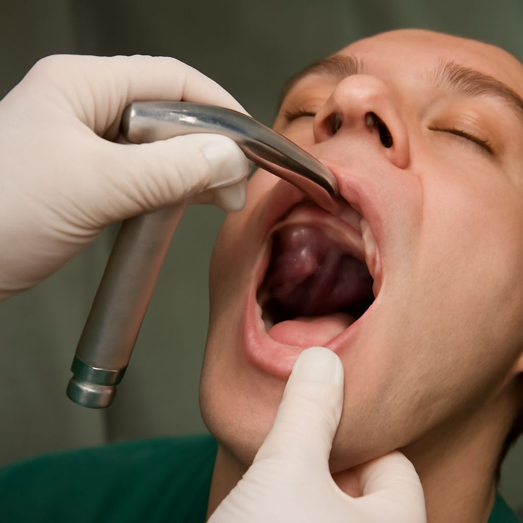 Comprehensive view of airway anatomy including upper and lower airway