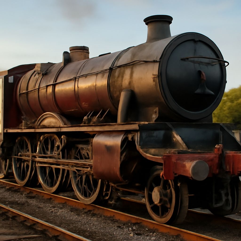 Train drawings and locomotive sketches