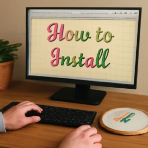 Discover embroidery font and Pokemon font free options