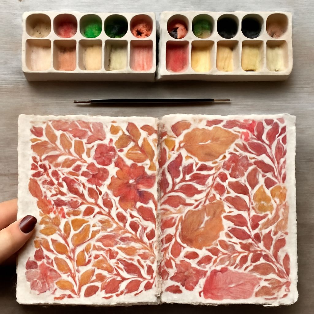 Explore watercolor journal techniques and create a stunning watercolor garden with bullet journal drawings.