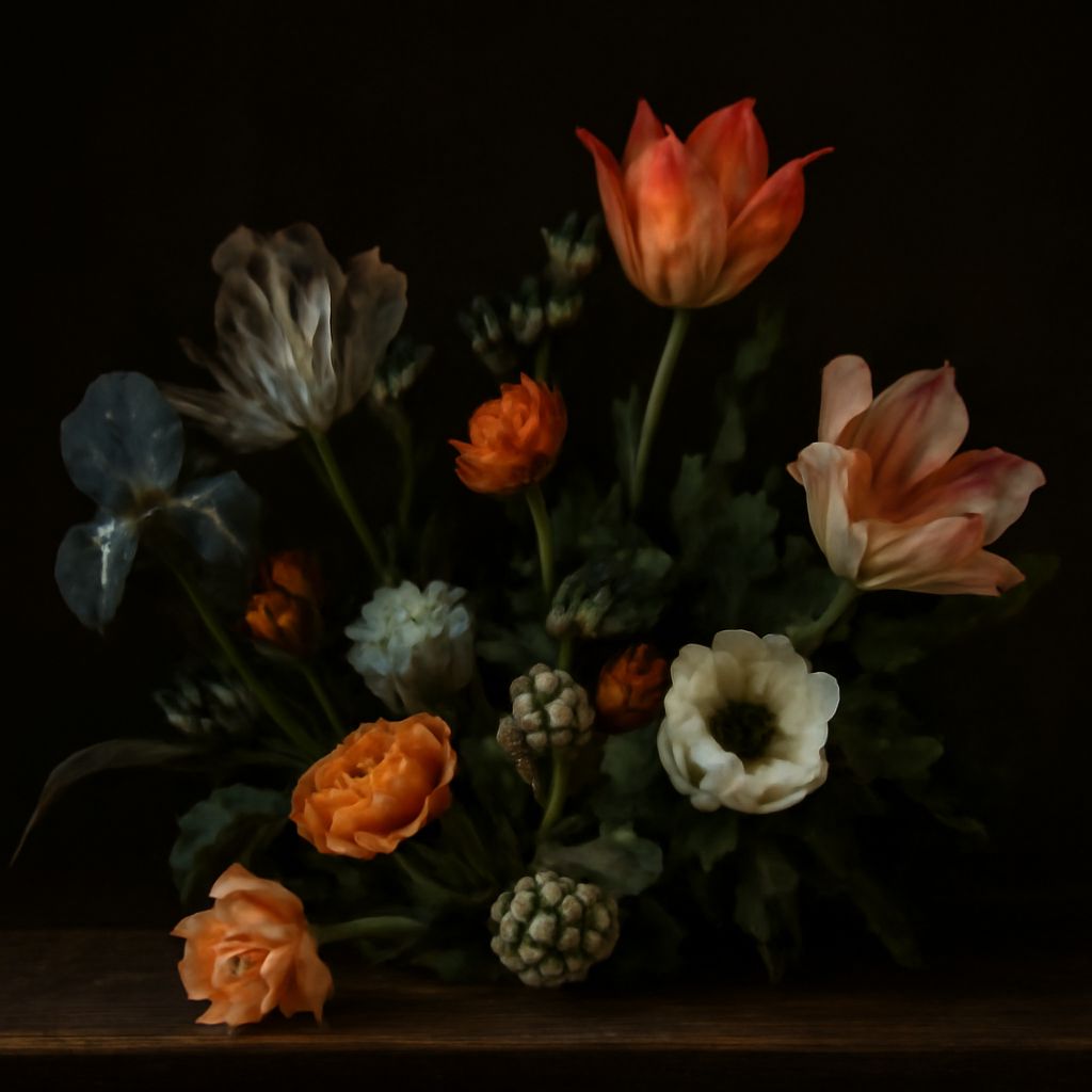 Art Nouveau Font and Fantasy Art Drawings