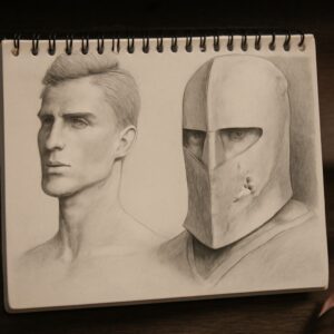 Learn how to improve at drawing and scale up a drawing effectively