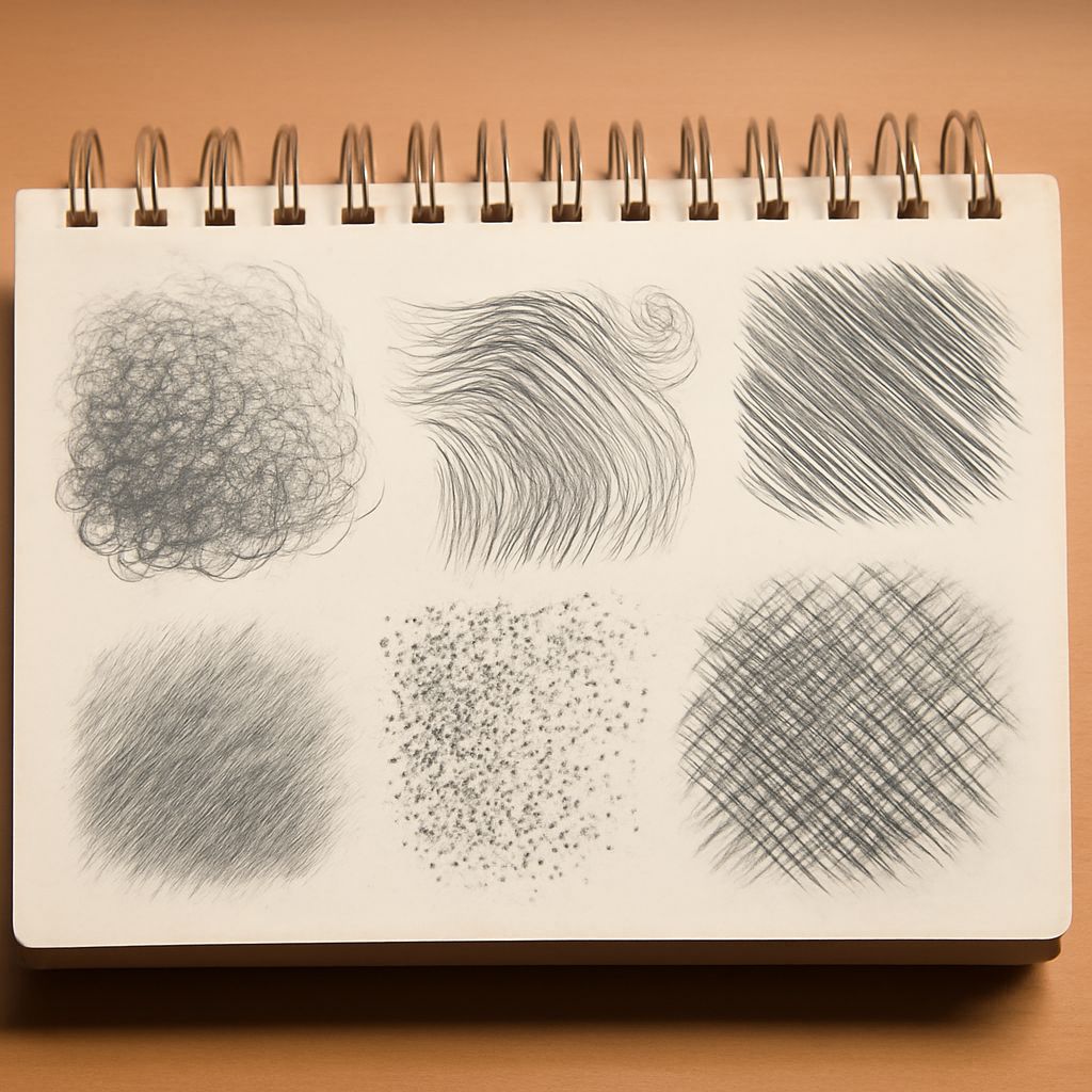 Exploring different drawing techniques like drawing boxes and Grey's Anatomy characters