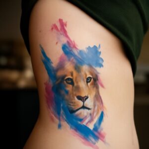 Explore watercolor tattoo ideas and designs, including blue watercolor tattoos.