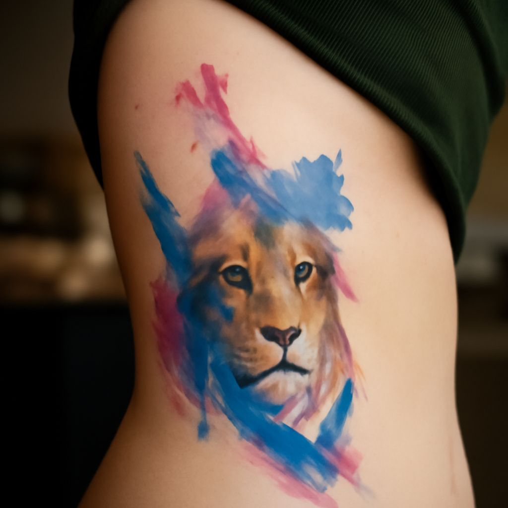 Explore watercolor tattoo ideas and designs, including blue watercolor tattoos.