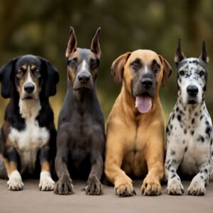Great white shark drawing and cartoon great dane