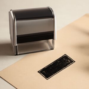 Custom stamp logo and logo rubber stamp for branding