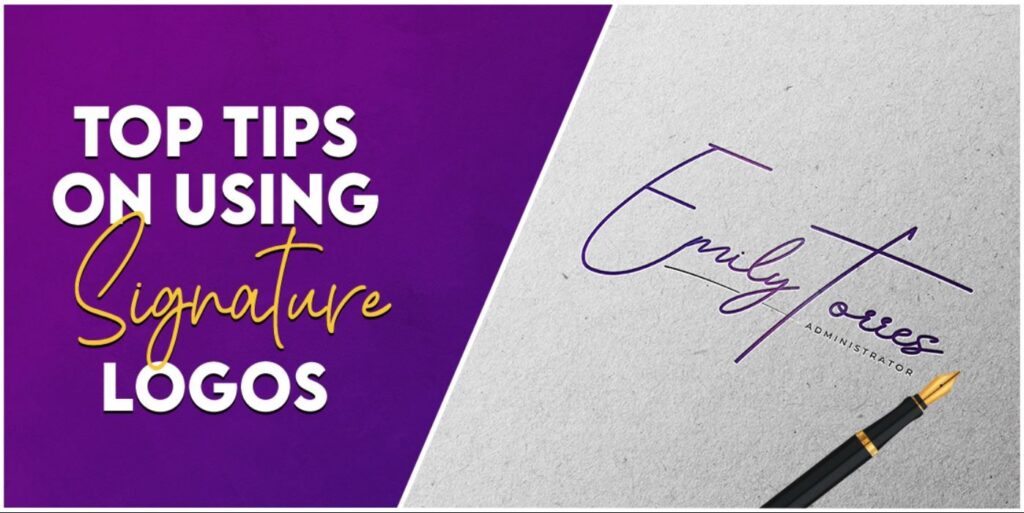 Signature logos and signature logo design