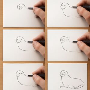 Easy animal drawings step by step and drawing animals step by step