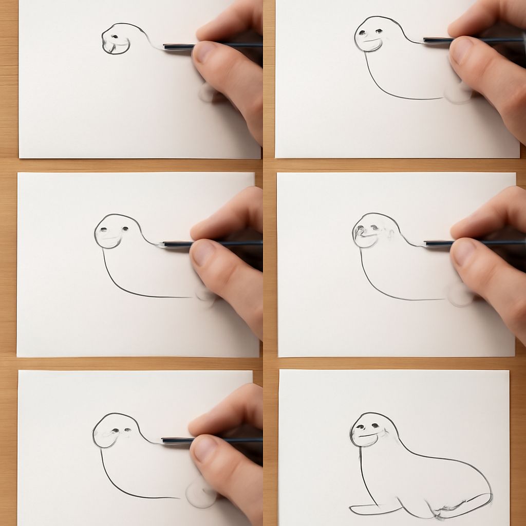 Easy animal drawings step by step and drawing animals step by step