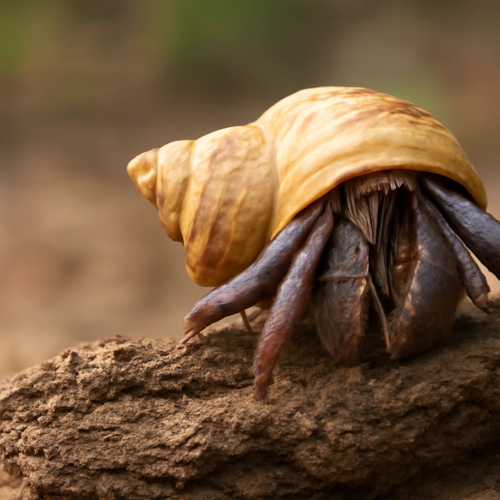 Hermit crab anatomy and spear anatomy comparison