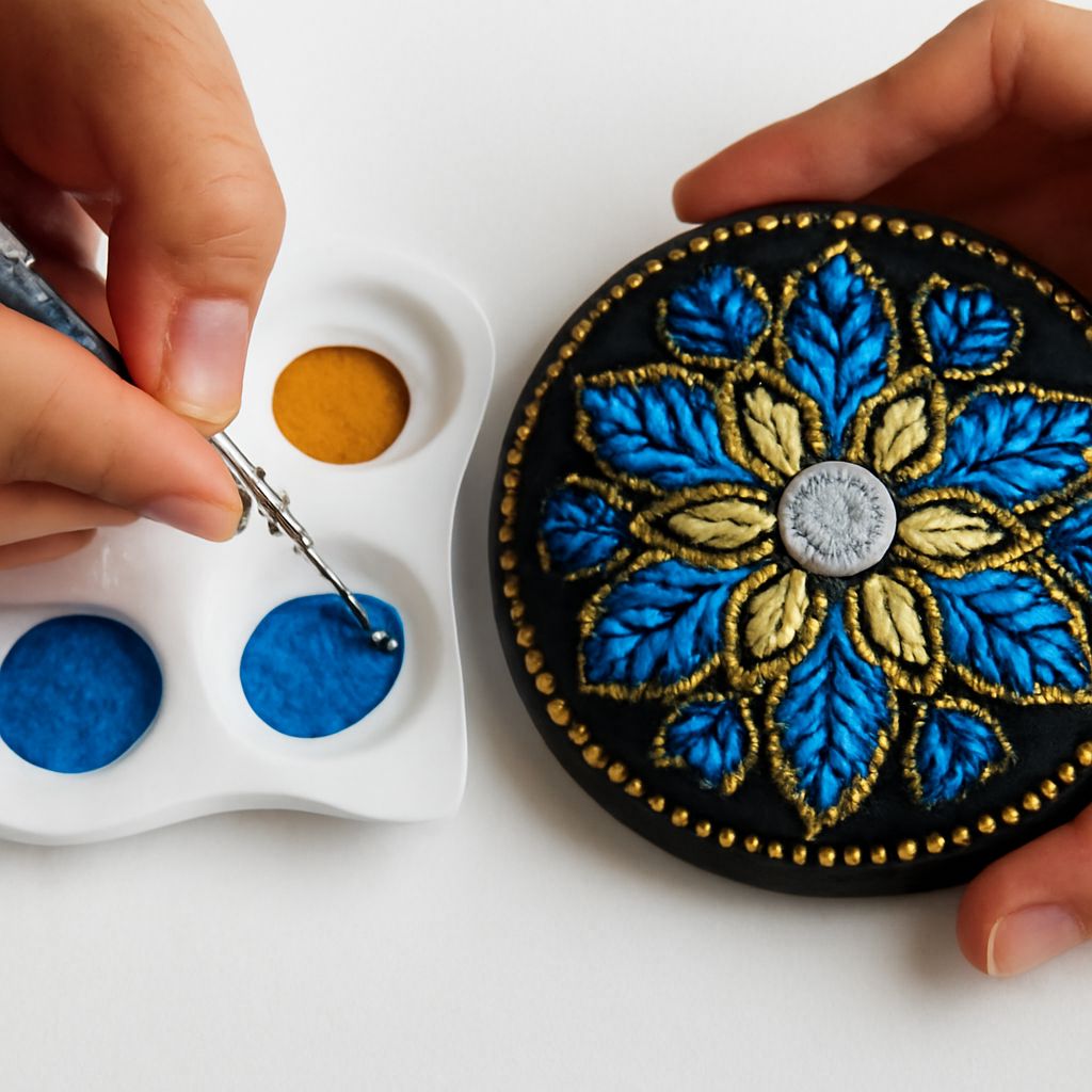 A collection of mandala drawings and techniques for drawing a mandala