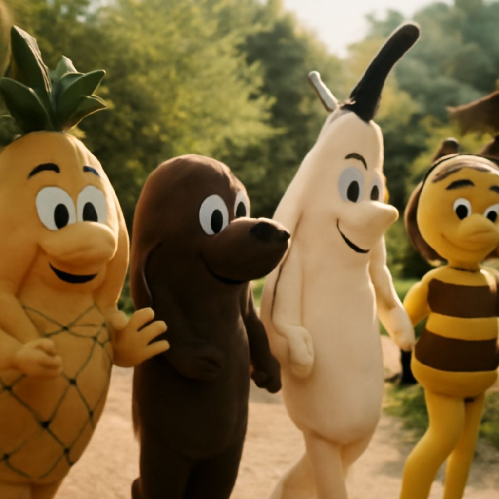 sketch comedy shows and science cartoon shows