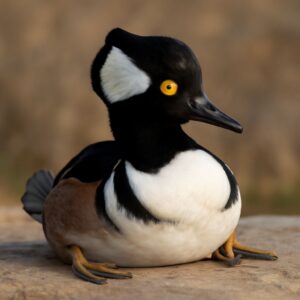 Cartoon ducks and big cartoon illustrations