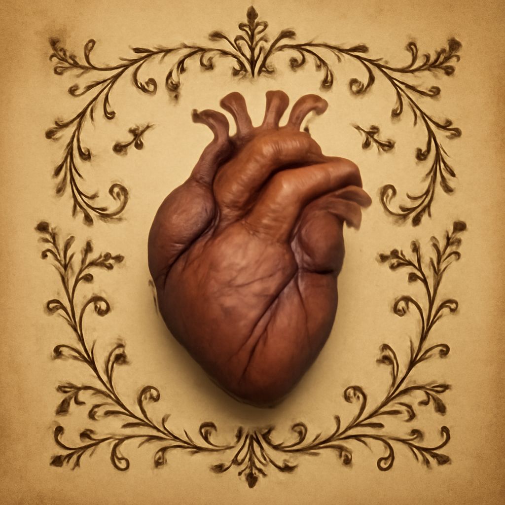 heart anatomy drawing and female torso anatomy