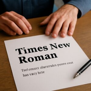Most common fonts and most used fonts in design