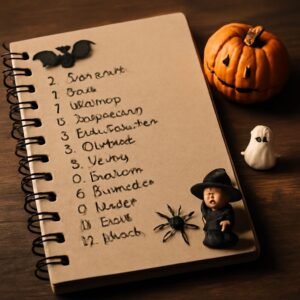 October and Halloween drawing challenge