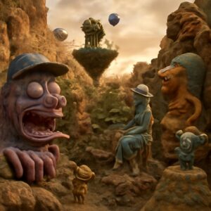 trippy cartoons and psychedelic cartoons