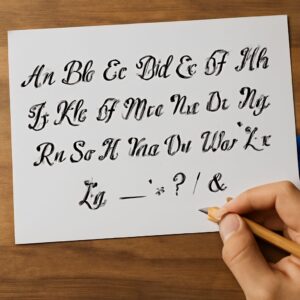 Baseball jersey font and baseball stitch font