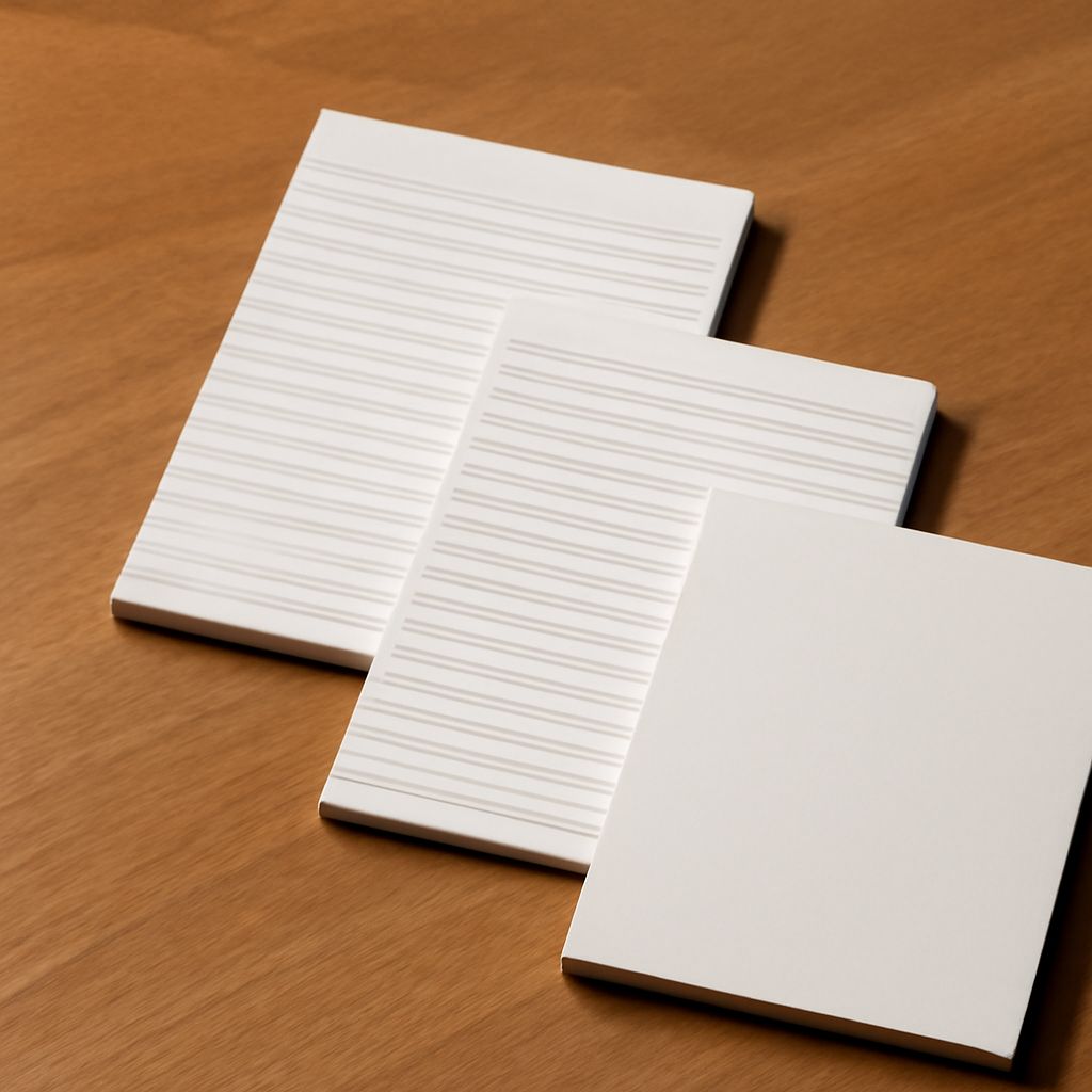 Custom notepads with logo and bombers logo