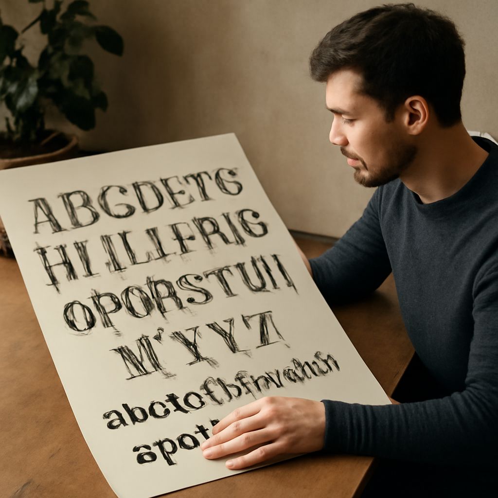 An example of old london font and storybook fonts