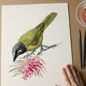 Watercolor salt techniques and effects