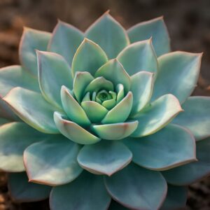 A vibrant watercolor succulent inspired by Jean Haines and Howard Stern