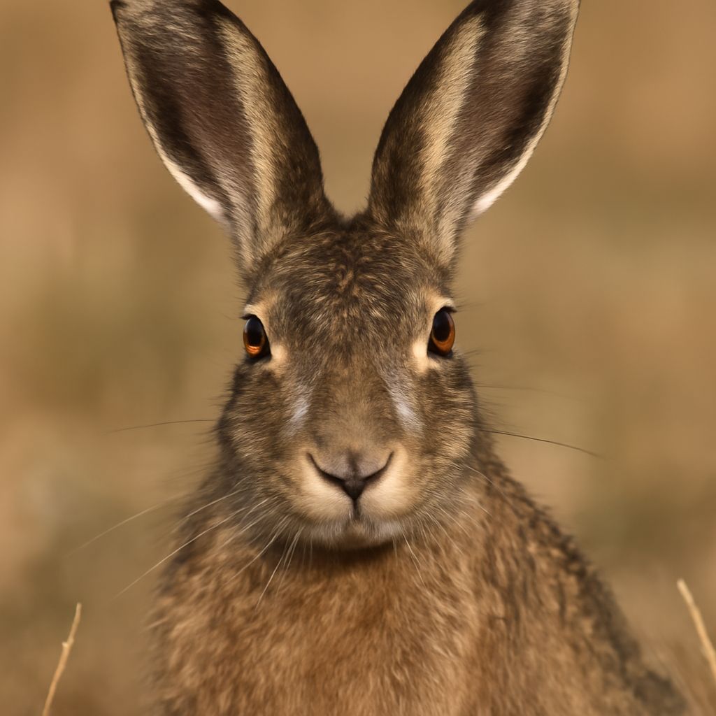 Arctic hare drawing and realistic watercolor techniques
