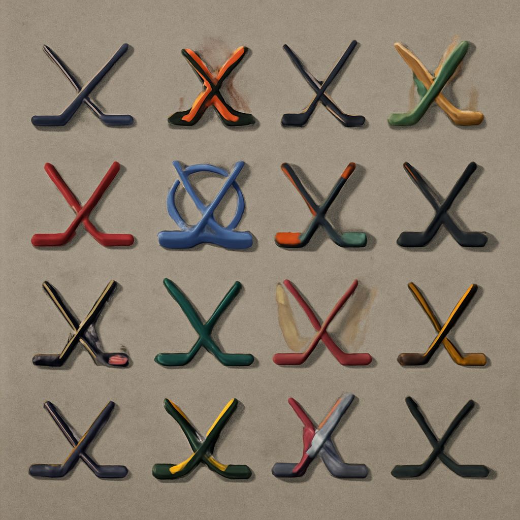 Best NHL logos and best hockey logos