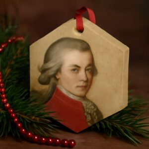 Cartoon Christmas ornaments and decorations