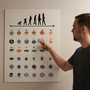 chiropractor logo and chiropractic infographic