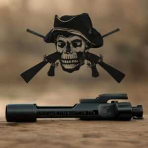Sons of Liberty logo and anatomy of a pistol