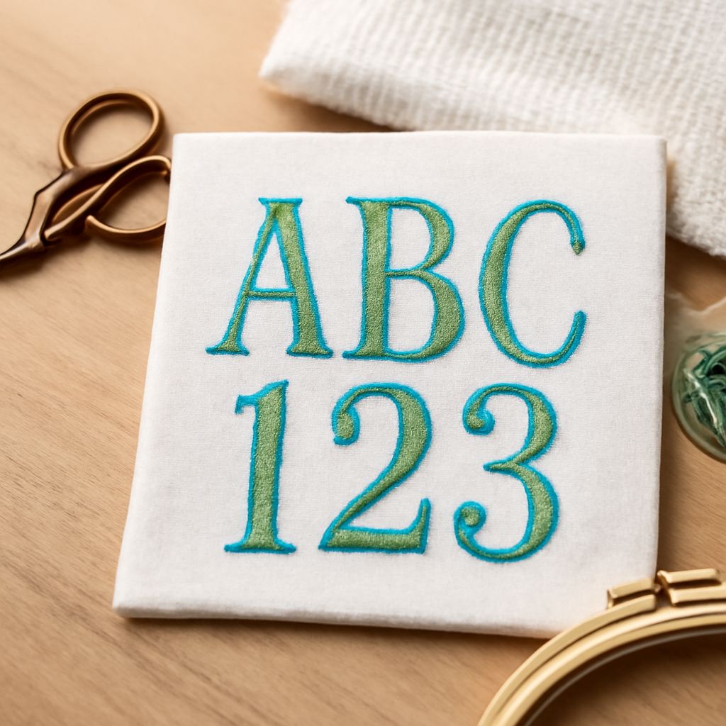 A collage of formal script font and heroic font examples