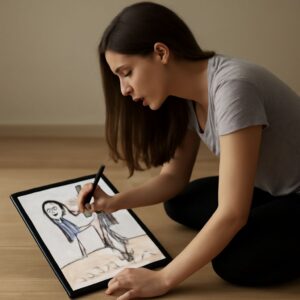Discover how to get back into drawing and drawing the power of Jesus Christ.