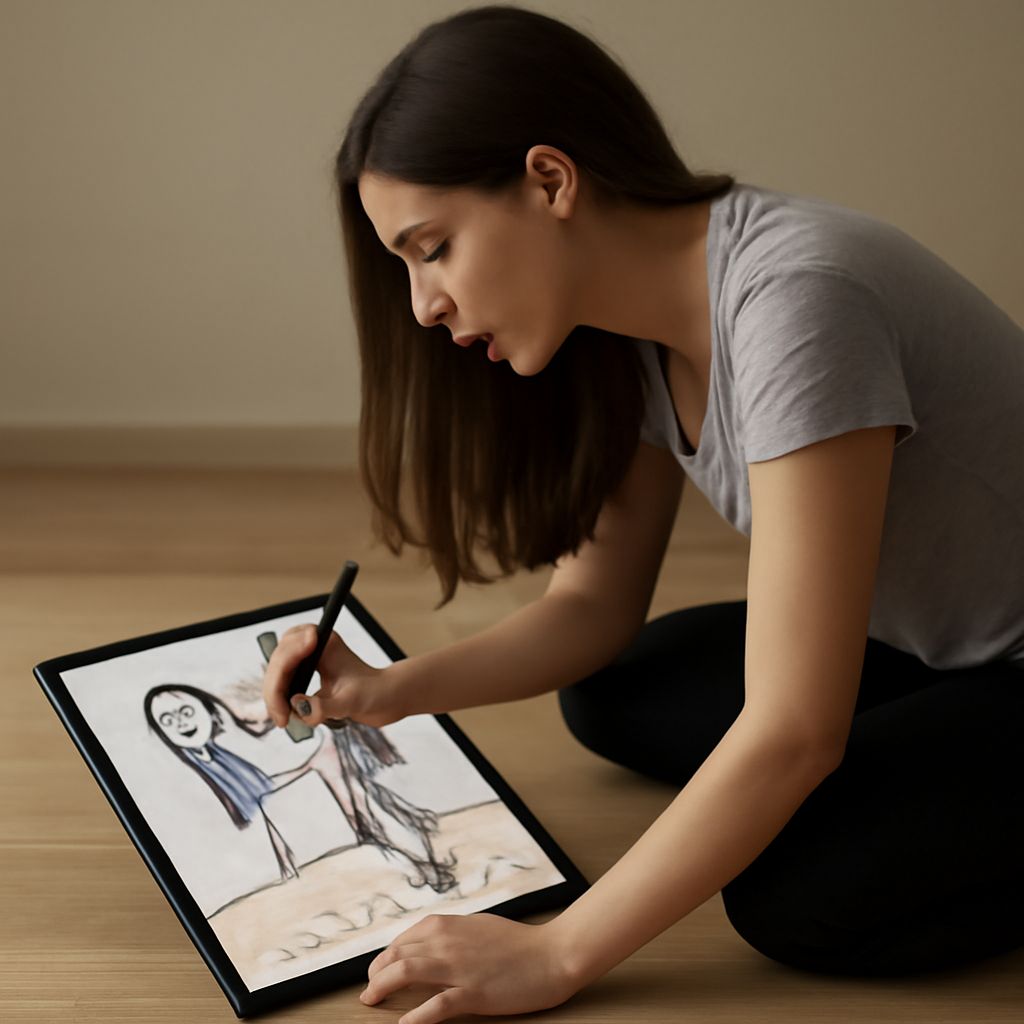 Discover how to get back into drawing and drawing the power of Jesus Christ.