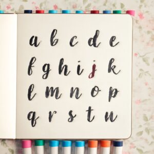 bullet journal fonts, occult font, crusader font