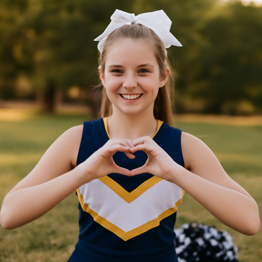 Variety of cheer fonts including cheerleader font and cheerleading font