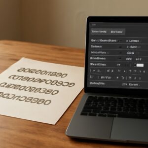 Font comparison with Georgian and Marathi fonts