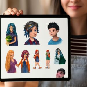 A guide to building an artist's portfolio and selecting artwork for a college application.