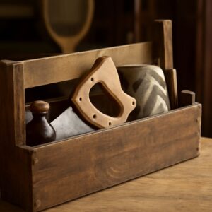 A collection of small wood projects and easy wood projects in a woodshop environment